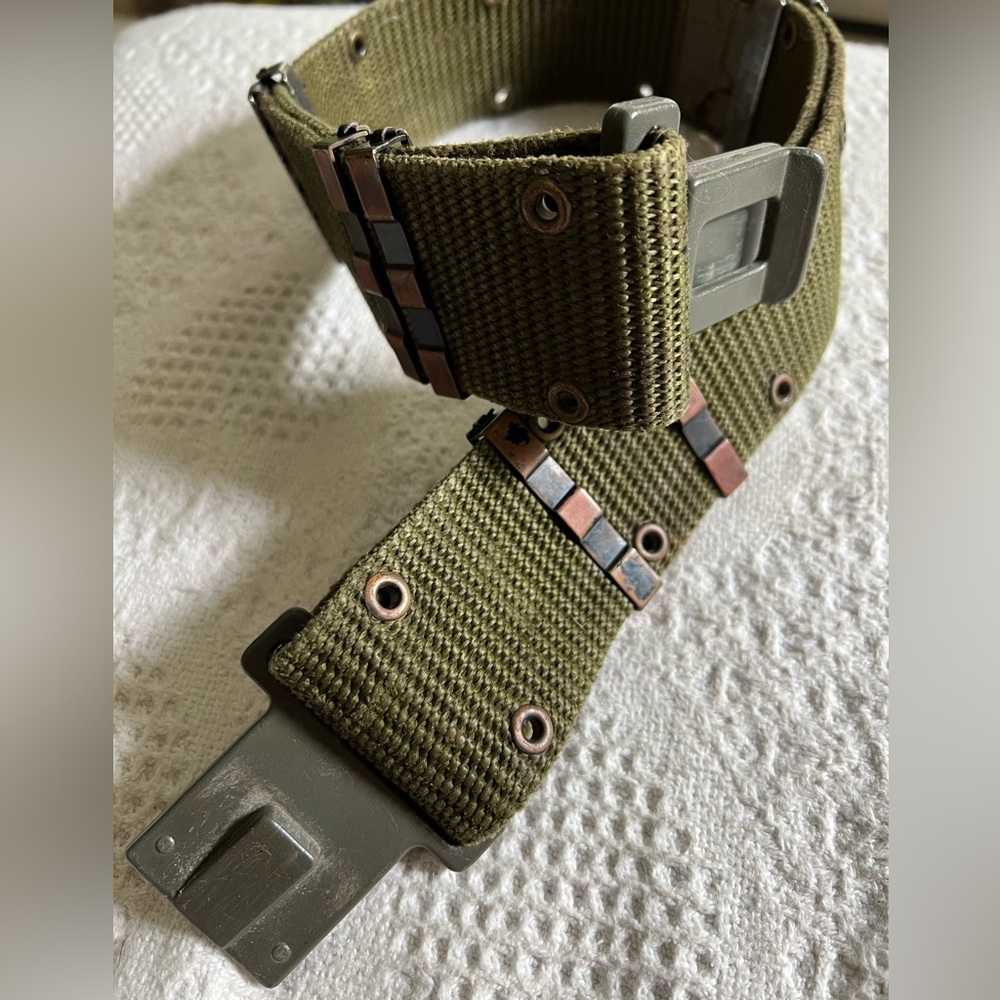 Authentic military tactical web belt
